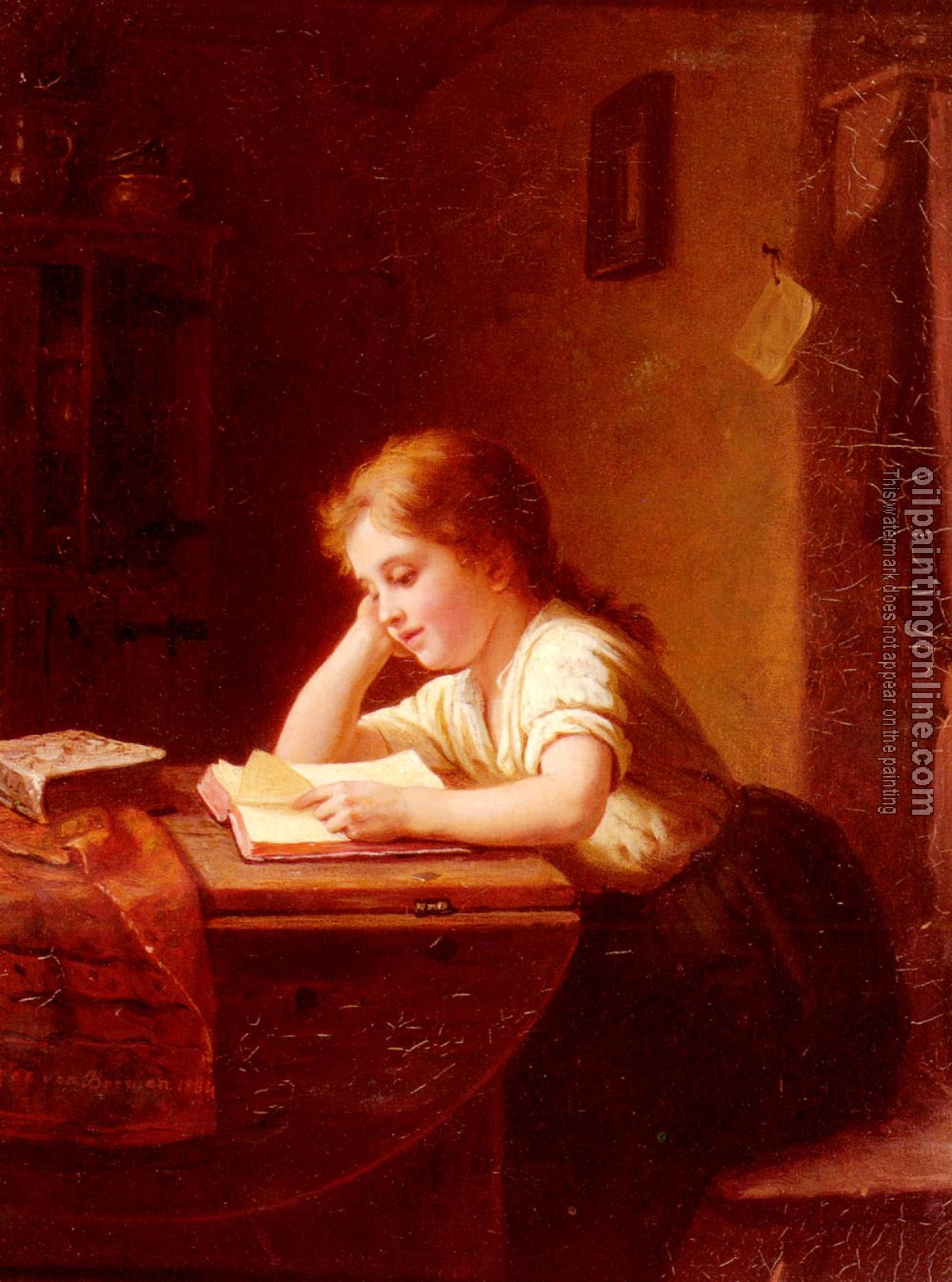 Bremen, Johann Georg Meyer von - The Reading Girl